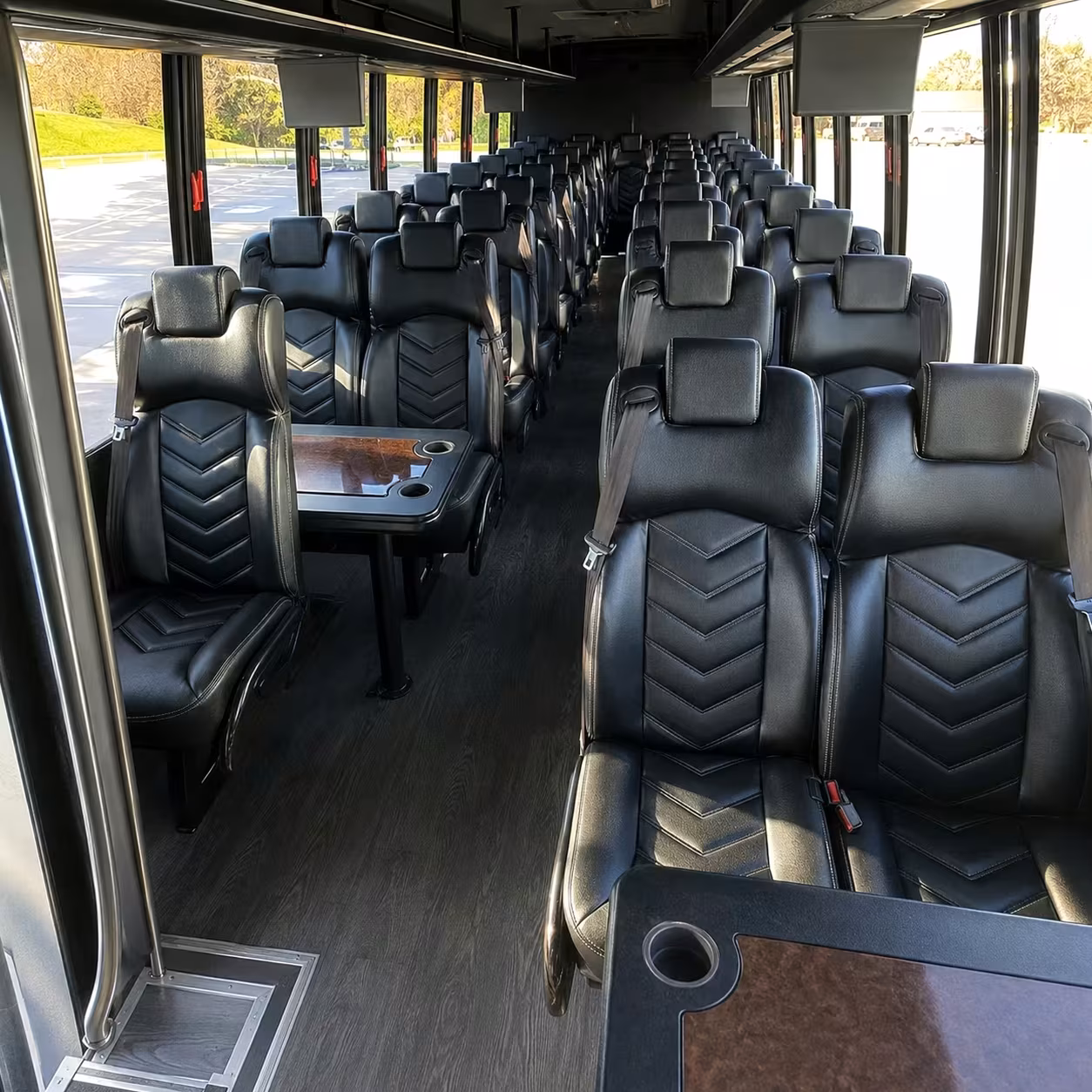 35 passenger minibus interior