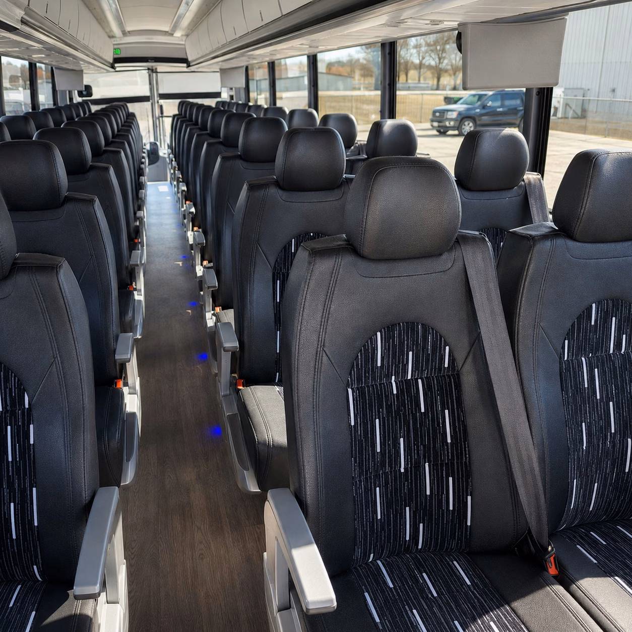 charter bus rentals for large birmingham prom groups and schools